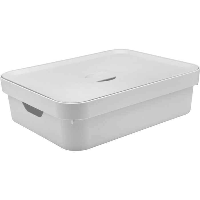 Caja Organizadora Baja Grande Con Tapa Cube
