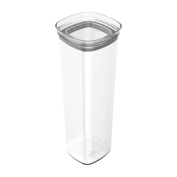 Organizador Hermetico Block 2 L de plástico transparente con tapa hermética