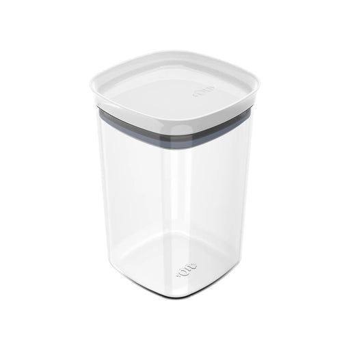 Organizador Hermetico Block 1 L de plástico transparente con tapa hermética