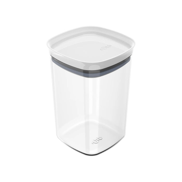 Organizador Hermetico Block 1 L de plástico transparente con tapa hermética