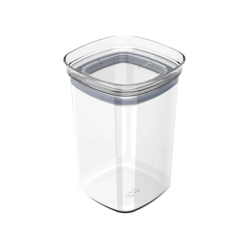 Organizador Hermetico Block 1 L de plástico transparente con tapa hermética
