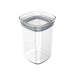 Organizador Hermetico Block 1 L de plástico transparente con tapa hermética