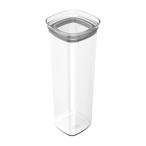Organizador Hermetico Block 2 L de plástico transparente con tapa hermética