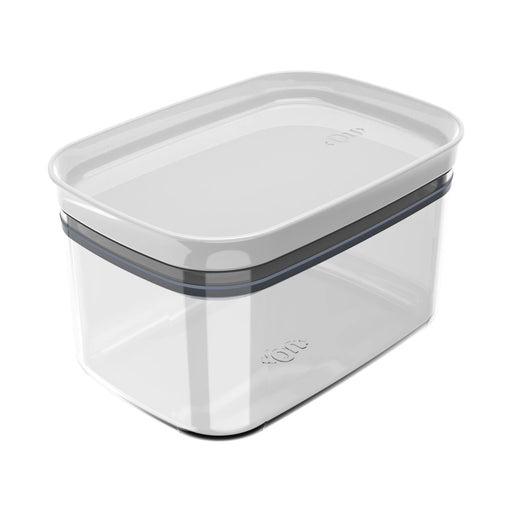 Organizador Hermetico Block Rectangular 0,65L de plástico transparente con tapa hermética