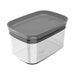 Organizador Hermetico Block Rectangular 0,65L de plástico transparente con tapa hermética