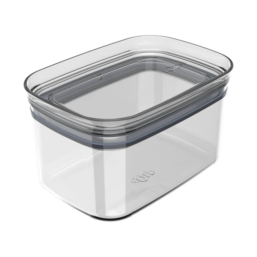 Organizador Hermetico Block Rectangular 0,65L de plástico transparente con tapa hermética