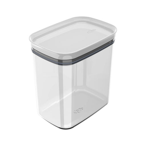 Organizador Hermetico Block Rectangular 1,5L de plástico transparente con tapa hermética