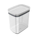Organizador Hermetico Block Rectangular 1,5L de plástico transparente con tapa hermética