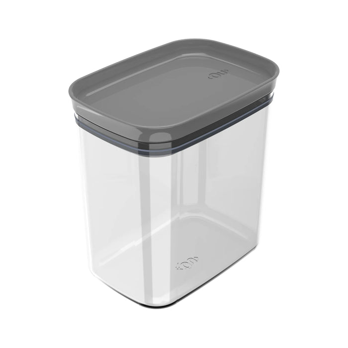 Organizador Hermetico Block Rectangular 1,5L de plástico transparente con tapa hermética