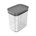 Organizador Hermetico Block Rectangular 1,5L de plástico transparente con tapa hermética