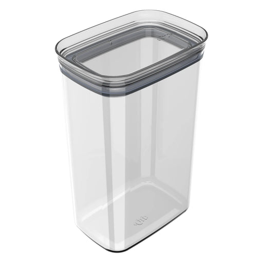 Organizador Hermetico Block Rectangular 2,3L de plástico transparente con tapa hermética