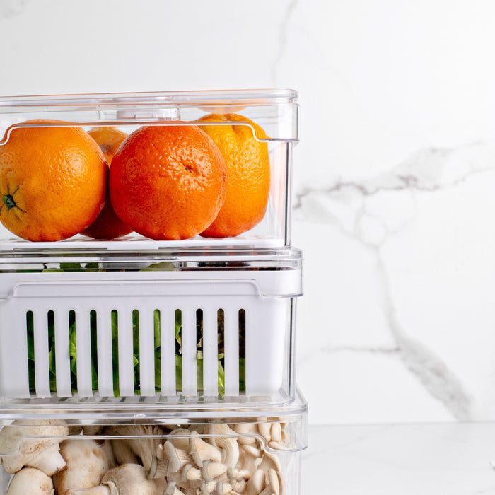 Organizador Clear Fresh con Cesta 2,2 Litros