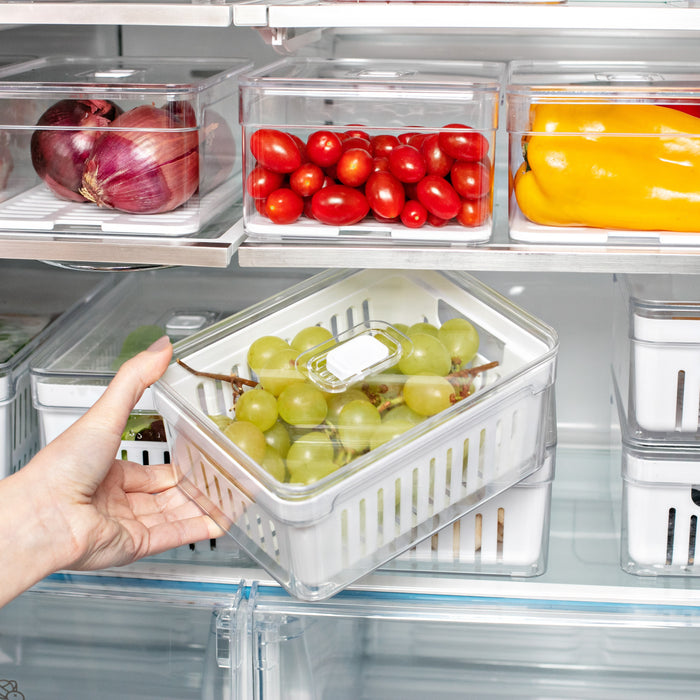 Organizador Clear Fresh con Cesta 2,2 Litros