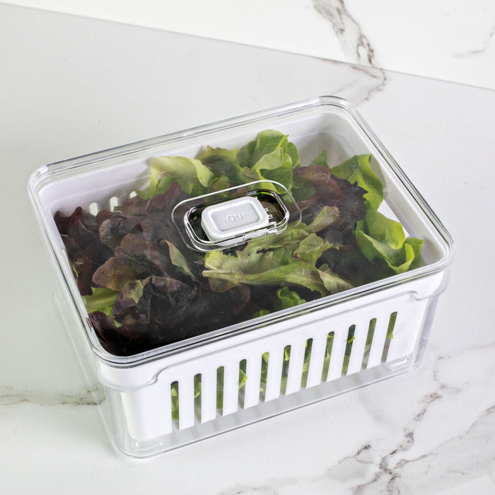 Organizador Clear Fresh con Cesta 2,2 Litros