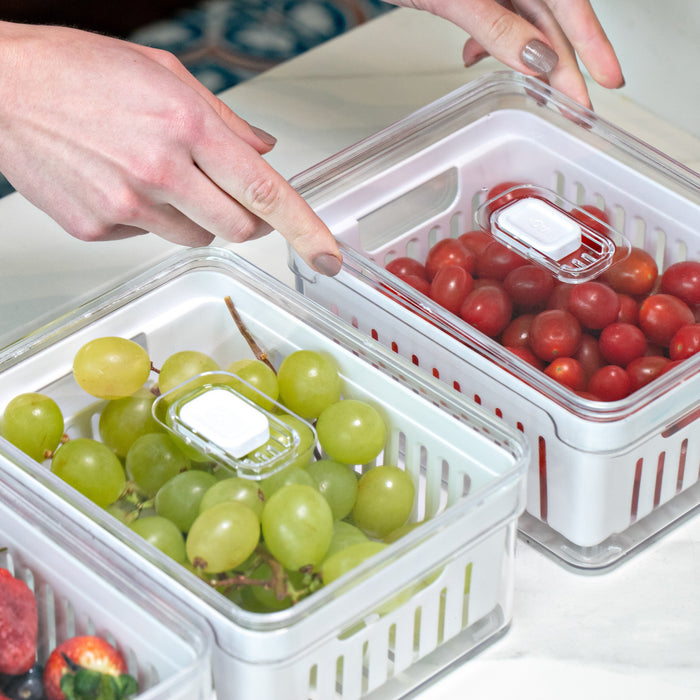 Organizador Clear Fresh con Cesta 2,2 Litros